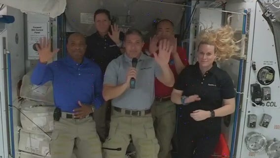 NASA, SpaceX Crew-1 astronauts give update on mission from space