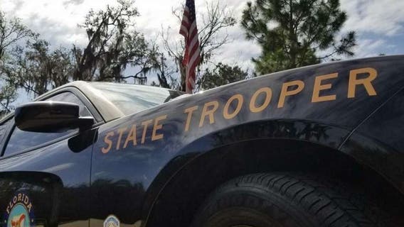 One dead after vehicle strikes utility pole in Volusia County, troopers say