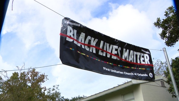 Orlando church says 'Black Lives Matter' sign keeps getting vandalized