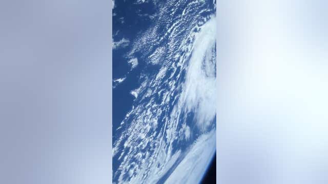 Astronaut shows glimpse of Earth from SpaceX Crew Dragon