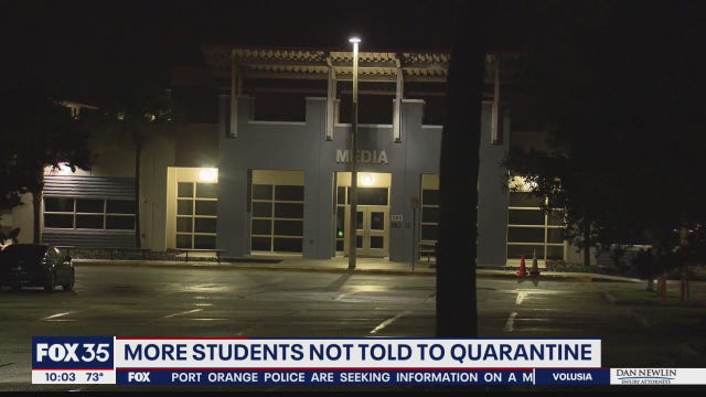 Students at second Orange County school don't receive message to quarantine