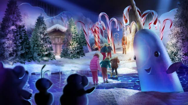 New Christmas pop-up at Gaylord Palms lets guests walk through holiday movie scenes