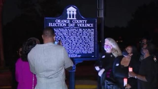 Historic marker unveiled remembering Ocoee Massacre