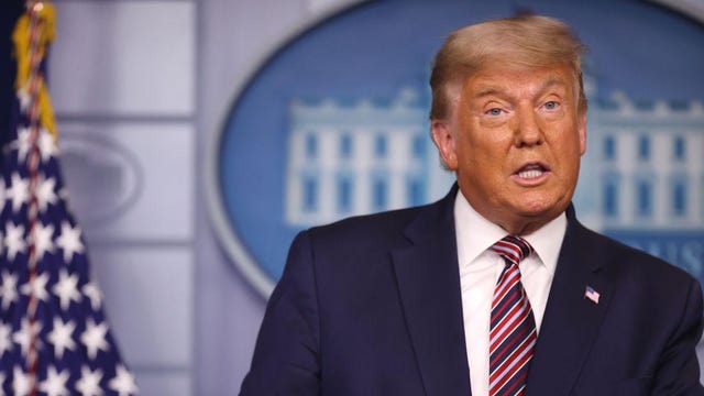 Trump delivers first public remarks in over a week on COVID-19 vaccine efforts