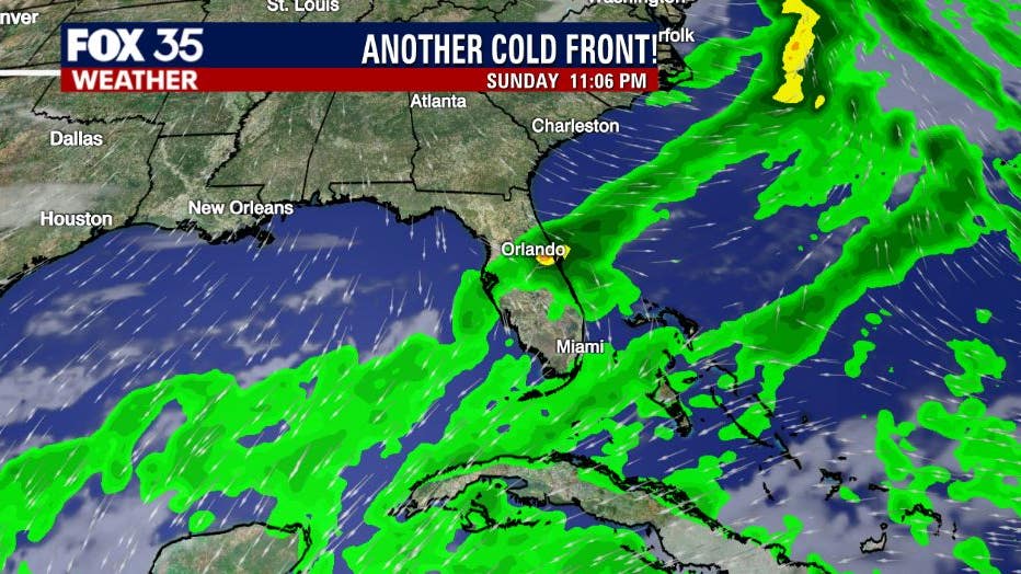 Cold Front Moves Into Central Florida, Dropping Temps To The 40s, 50s ...