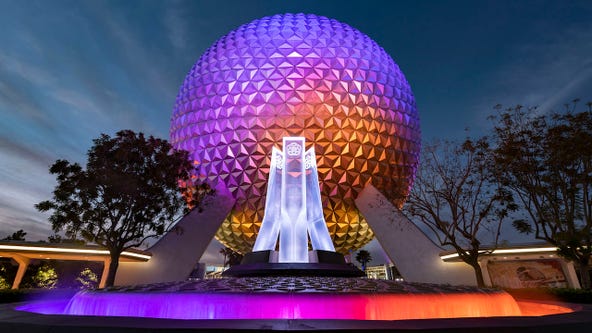PHOTOS: EPCOT unveils stunning new entrance fountain