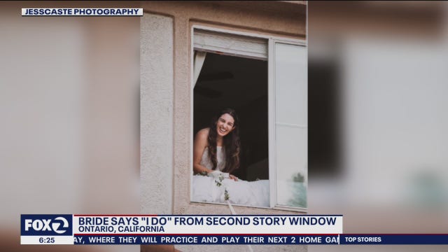 California couple makes last-minute changes after bride tests positive for virus