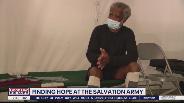 The Salvation Army helps local man get back on his feet during the pandemic