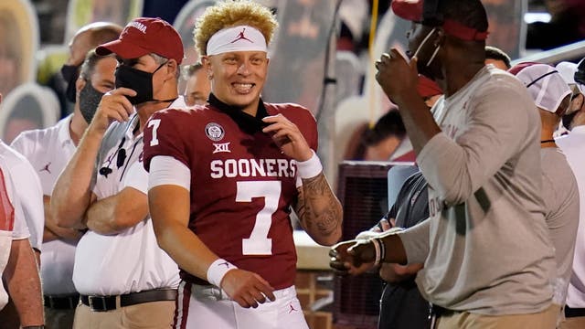 No. 13 Oklahoma tops Baylor, earns trip to Big 12 title game