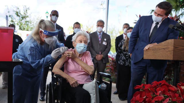 Gov. DeSantis: Residents 65+ next to get COVID-19 vaccine