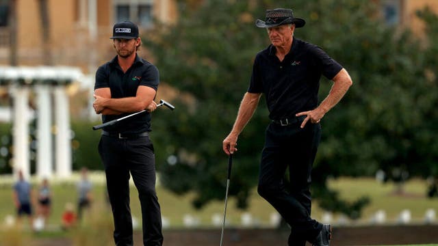 Golfer Greg Norman in hospital with coronavirus after father-son tourney in Orlando