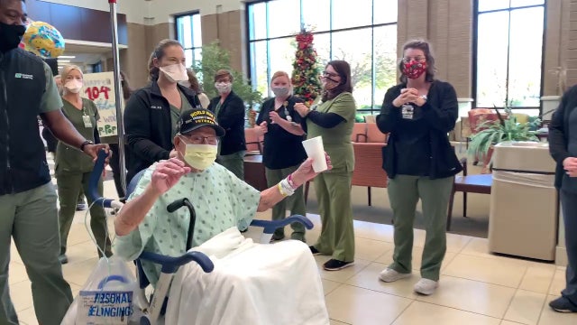 World War II veteran beats COVID-19 in time for his 104th birthday