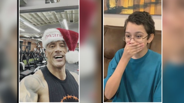 The Rock sends message to Wesley Chapel boy recovering from surgery