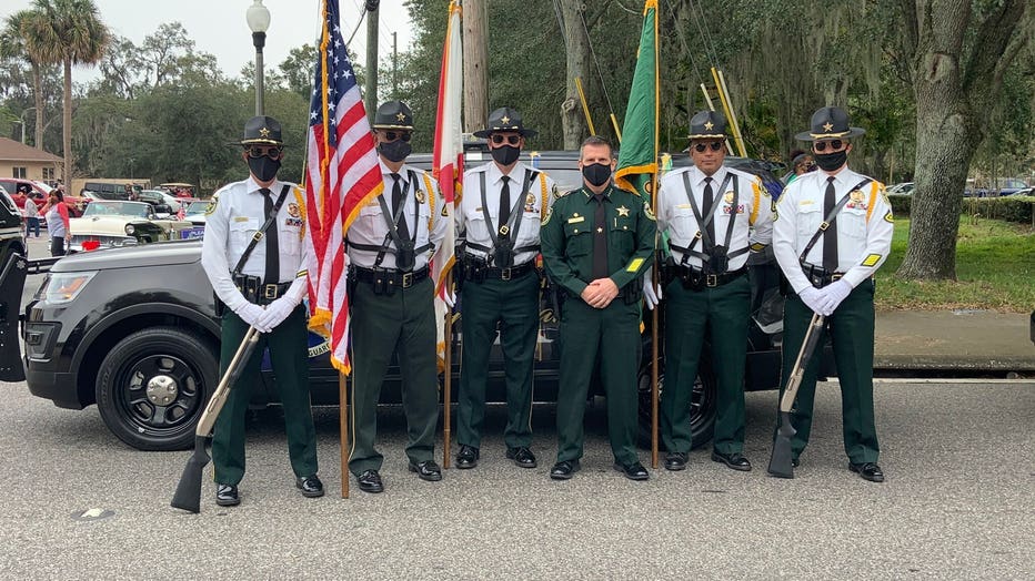 Orange County leaders participate in this year's Apopka Christmas parade