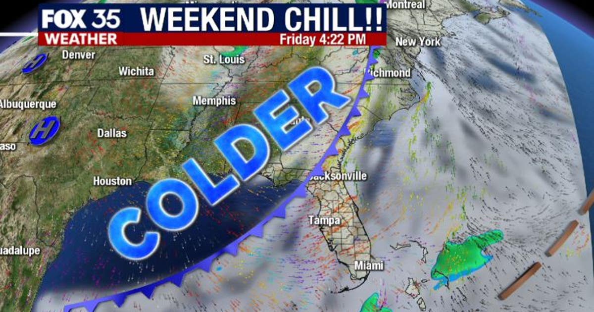 Series of cold fronts incoming, temps to drop into the 30s and 40s this ...