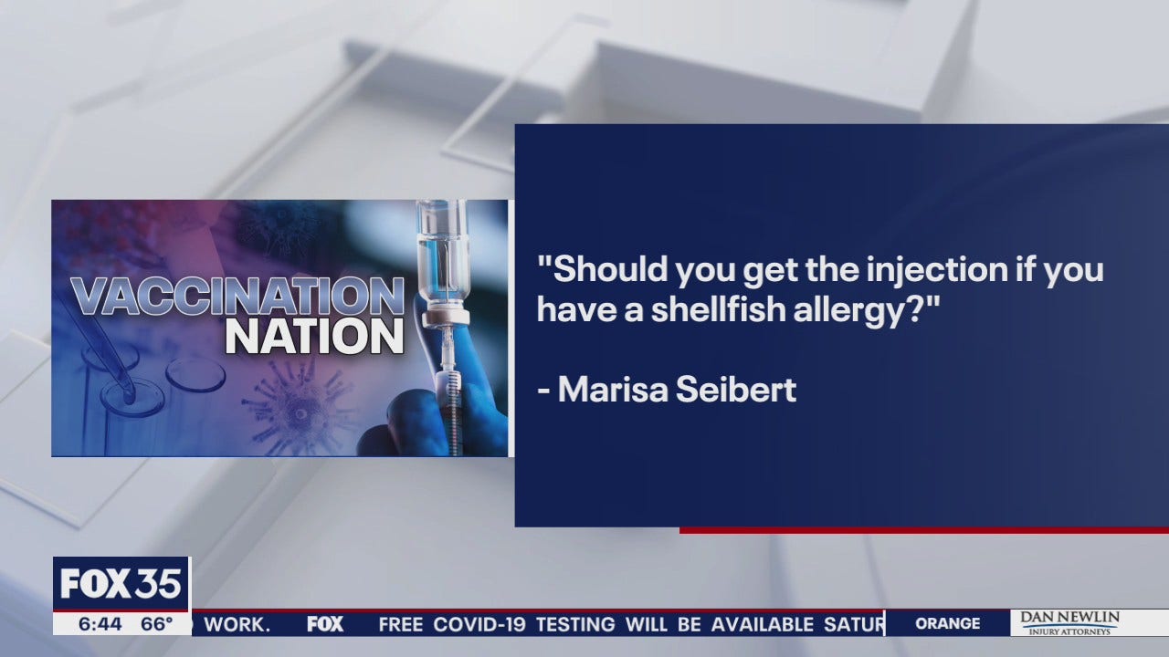 Should you get coronavirus vaccine if you have shellfish ...