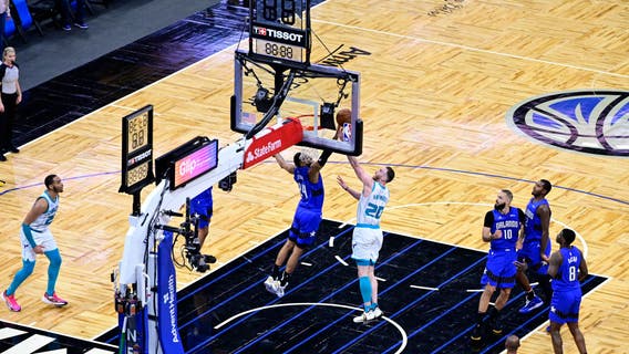 Vucevic posts 13th double-double, Magic beat Hornets 117-108
