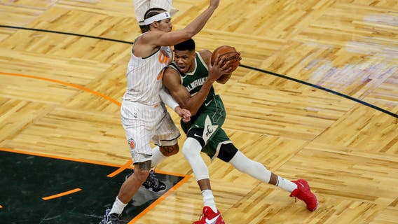 Antetokounmpo, Bucks pull away late to beat Magic 121-99