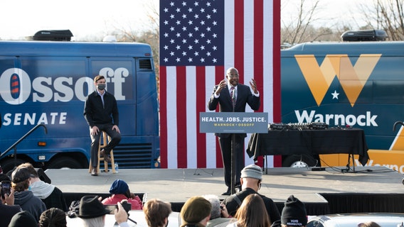 Last days in Georgia runoffs that will decide Senate control