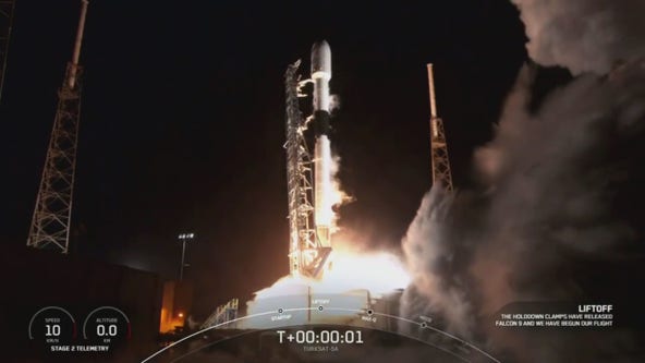 SpaceX launch of CSG-2 mission delayed due to 'unfavorable weather'