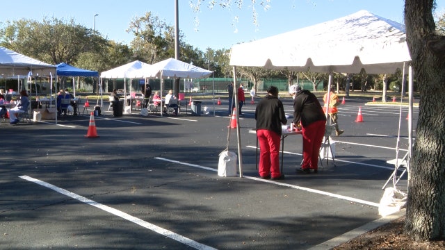 'POD' vaccinations begin in senior community in Osceola County