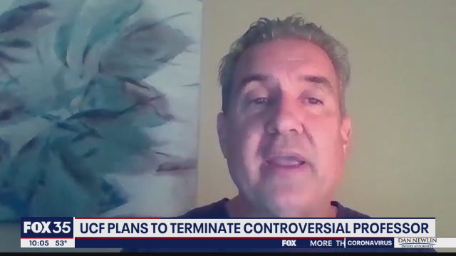 UCF plans to terminate controversial professor