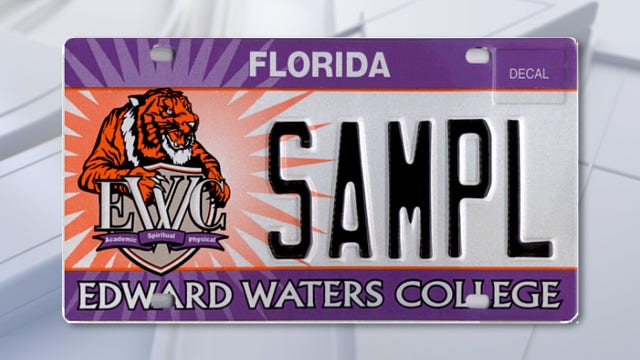 Private college's specialty plate discontinued under new law