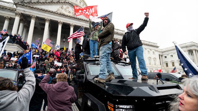 US Capitol Police officer dead following injuries suffered during riot