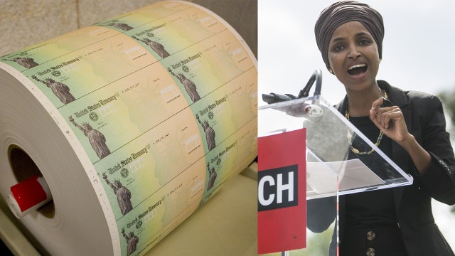 Rep. Ilhan Omar calls on Biden to back 'recurring cash payments' until economy recovers