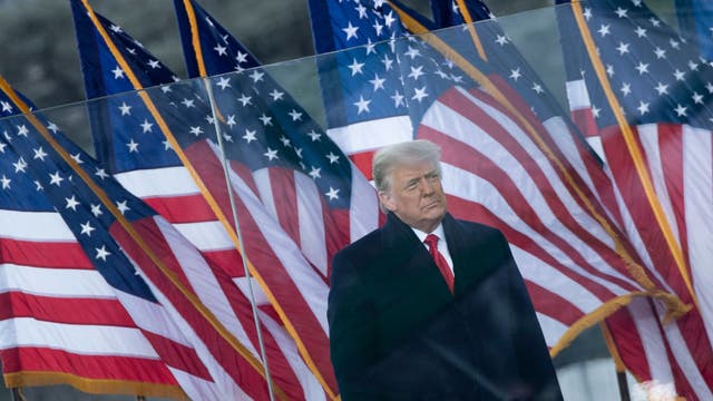 Trump tweets video message condemning violent mob of his supporters day after they stormed US Capitol