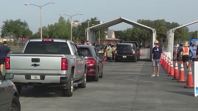 AdventHealth COVID-19 vaccination site opens at Orlando airport