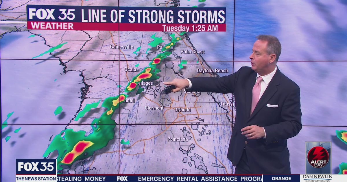 Cooler temperatures follow overnight storms in Central Florida | FOX 35 ...