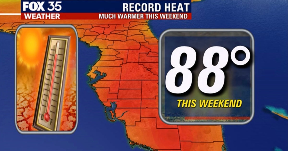 Record-breaking heat possible for Central Florida this weekend | FOX 35 ...