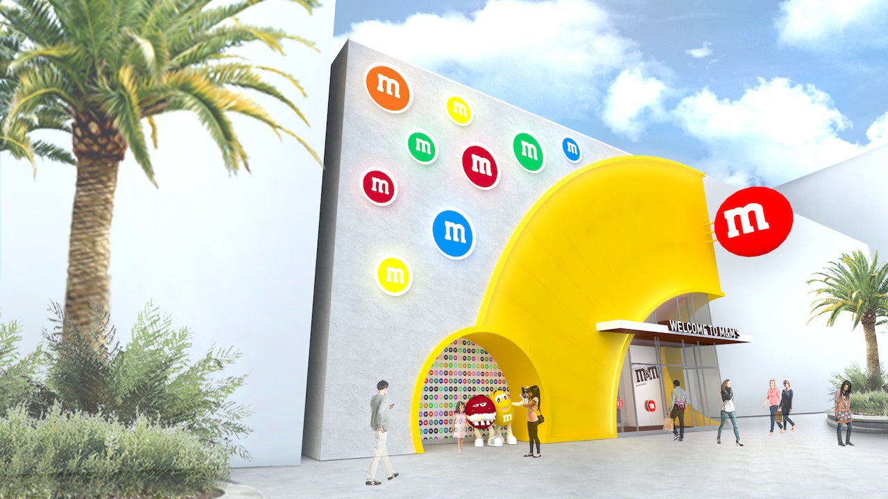 PHOTO & VIDEO TOUR: New M&M's Store at Disney Springs is Now Open