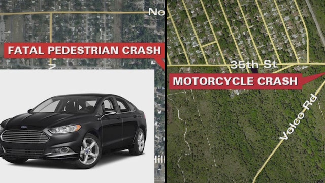 Florida troopers investigating 2 separate fatal crashes