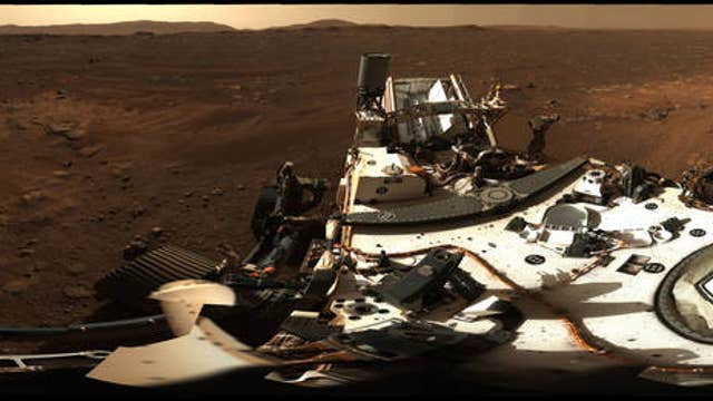 NASA's Perseverance rover sends back first HD Mars panorama