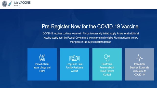 Volusia County switching to statewide pre-registration COVID-19 vaccine system