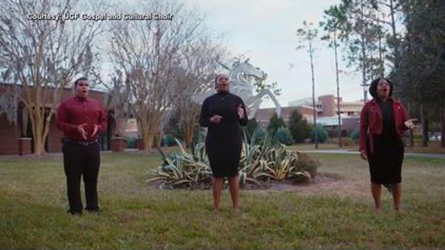 UCF Gospel & Cultural Choir records Black National Anthem in honor of Black History Month