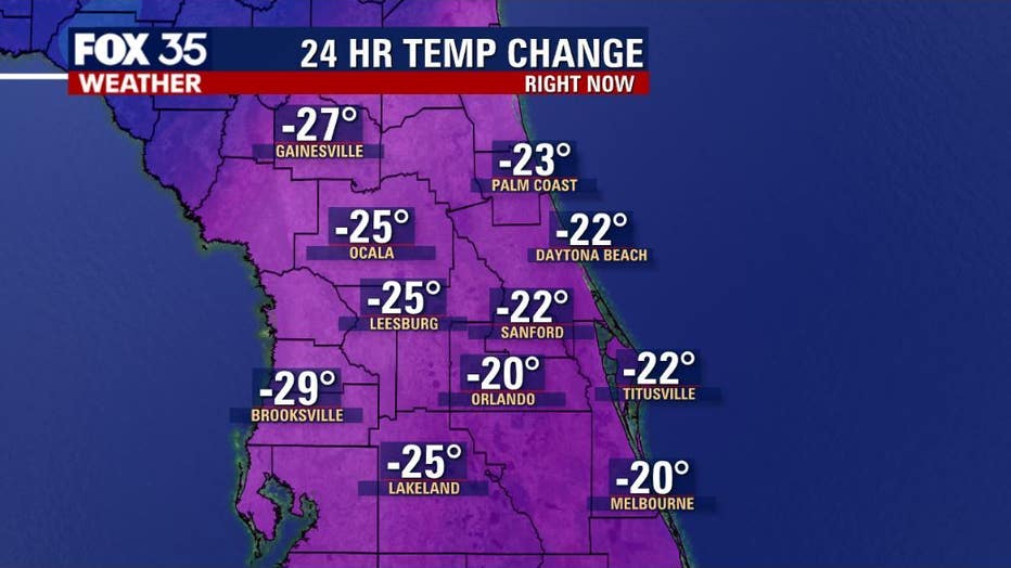 Cooler temperatures return to Central Florida this weekend FOX 35 Orlando