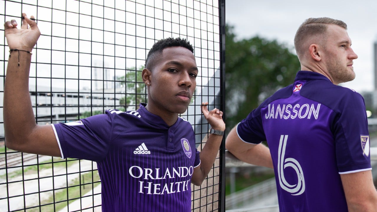 Orlando City SC Unveils 2021 Thick N Thin Home Kit Presented by Orlando  Health