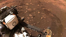 NASA Mars rover takes first drive on the Red Planet
