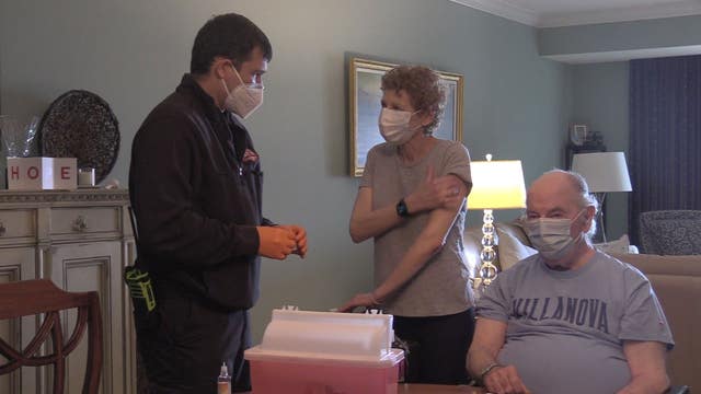 Flagler paramedics work to vaccinate homebound seniors