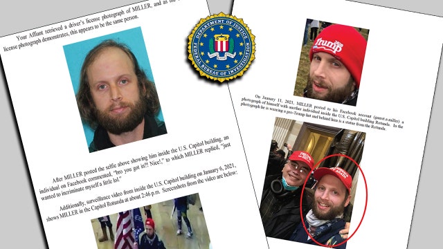 FBI: Capitol riot suspect wore 'I Was There' shirt when arrested