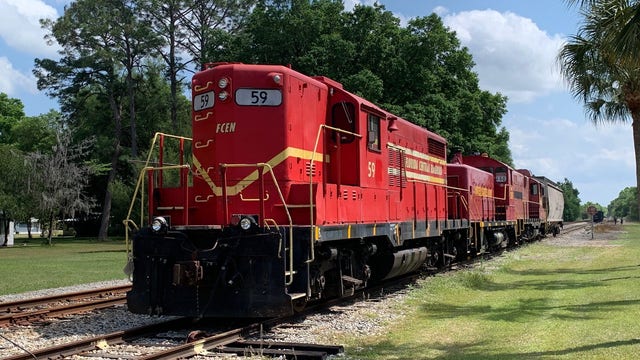 Florida deputies say someone took train for 'joyride,' caused $30K in damage