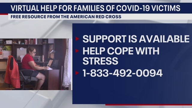 American Red Cross offers support for COVID stress, loss of loved ones