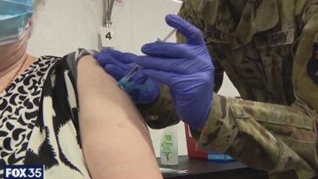 Orlando FEMA site administering 2nd doses of COVID-19 vaccine