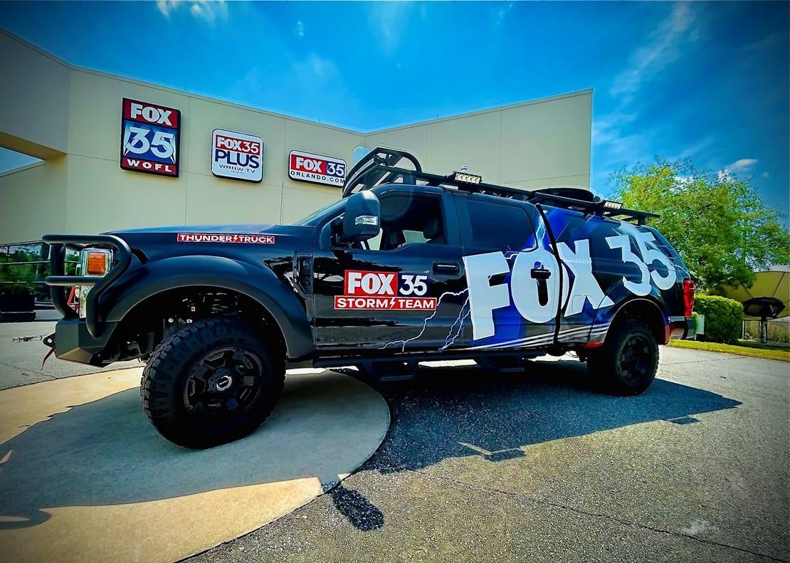 Meet the FOX 35 Storm Team Thunder Truck