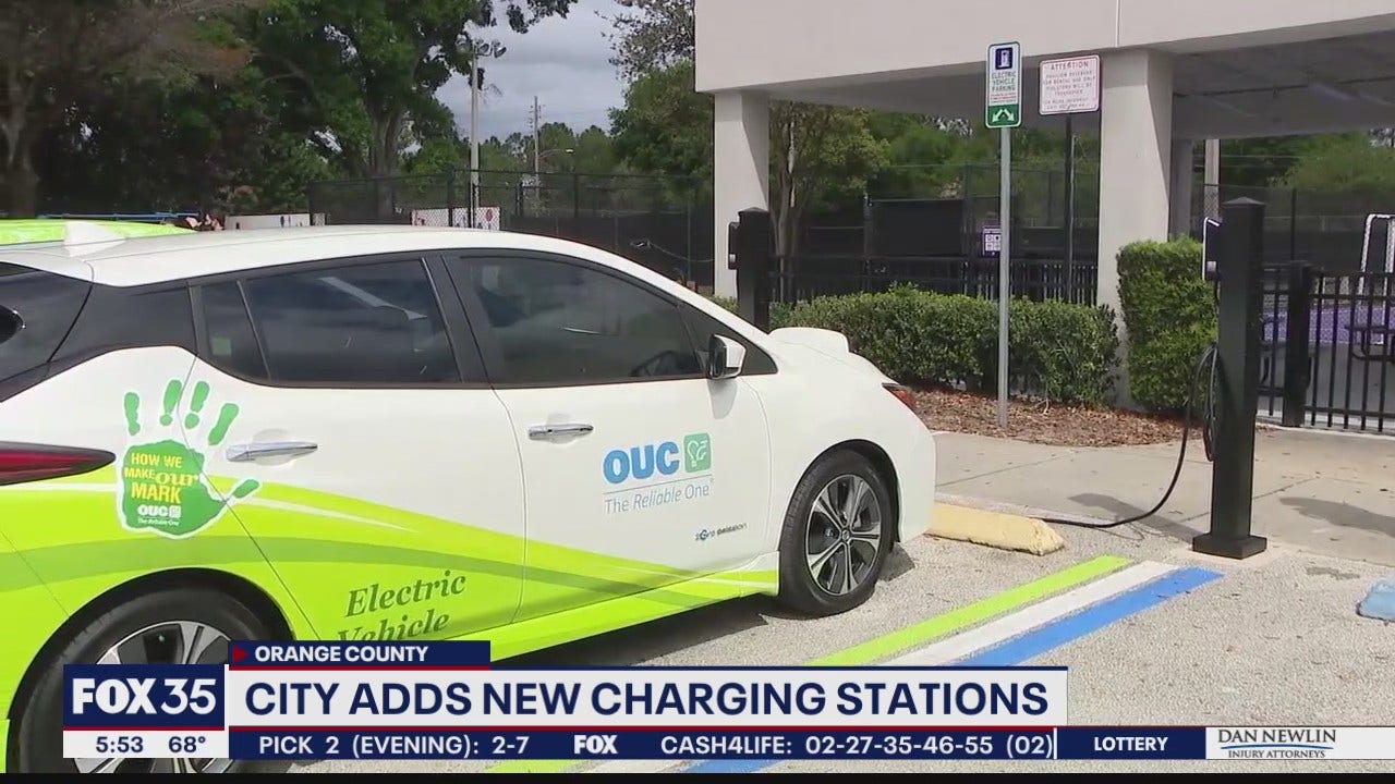 Orlando adds 100 new electric vehicle charging stations