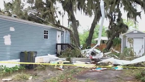 'It's a pretty scary thing': Possible tornado touched down in Polk County