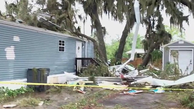 'It's a pretty scary thing': Possible tornado touched down in Polk County